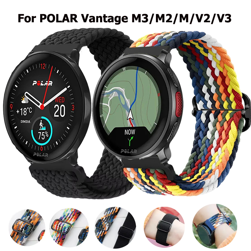 Solo Loop Strap - Bracelet Solo Loop Tressé pour POLAR