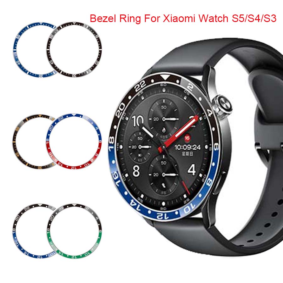 Xiaomi Smartwatch S3 Accessories - Anneau de protection en métal pour