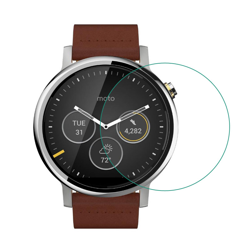 Motorola Smartwatch Accessories - Film de protection en verre trempé