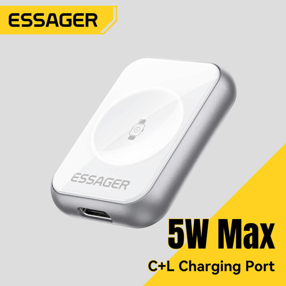 Wireless Charger Watch - Chargeur sans fil magnétique Essager 5W