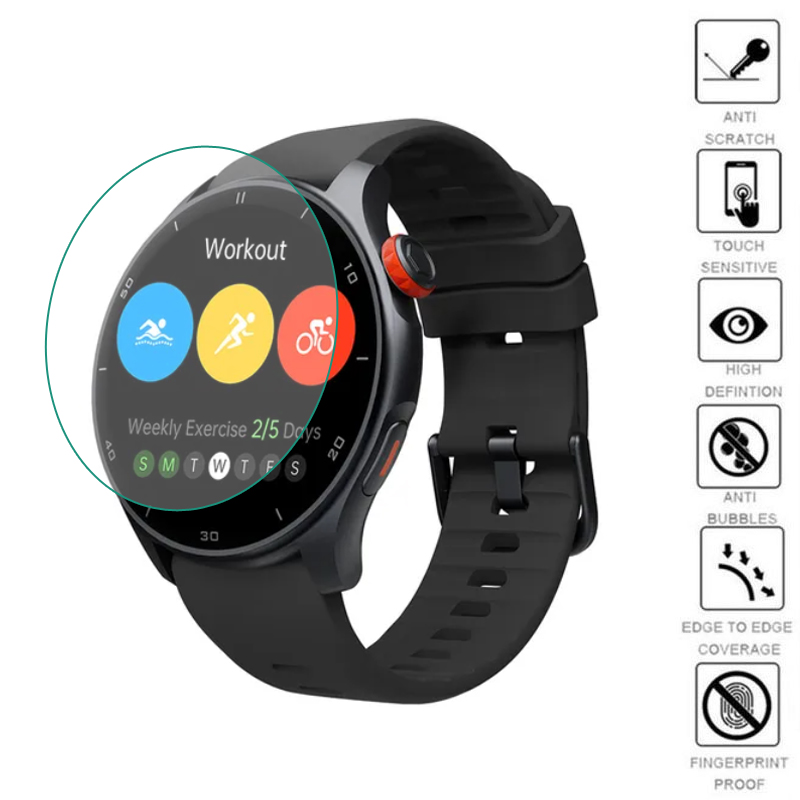 Motorola Smartwatch Accessories - 5 pièces TPU souple Smartwatch clair