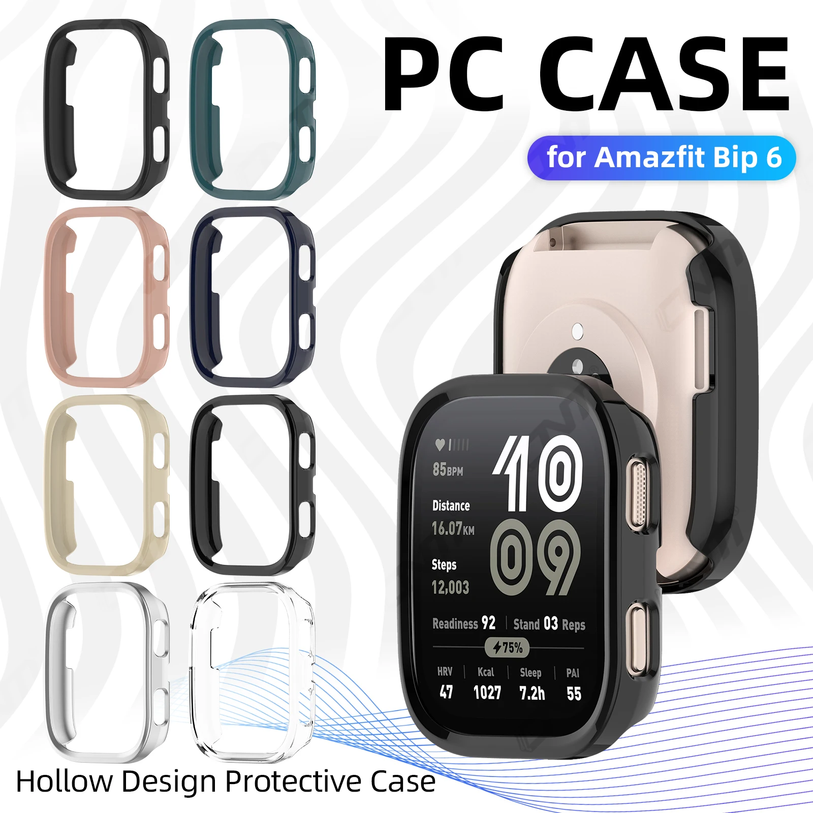 Amazfit Smartwatch Accessories - Étui rigide PC pour Amazfit BIP
