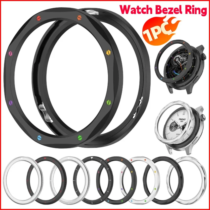 Xiaomi Smartwatch S4 Accessories - Anneaux de lunette en métal pour