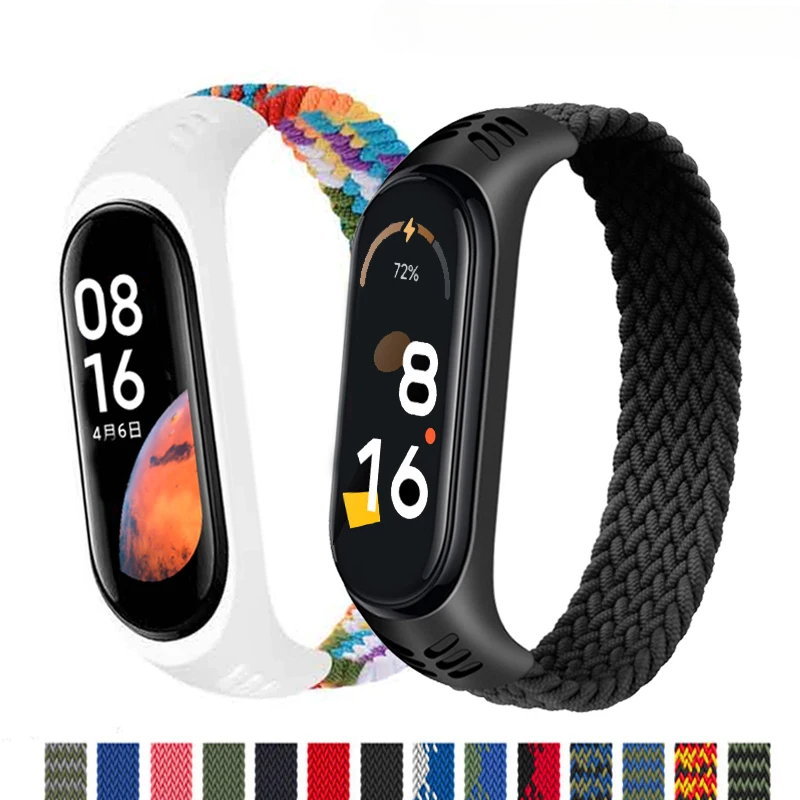 Solo Loop Strap - Bracelet pour Xiaomi Mi Band 6