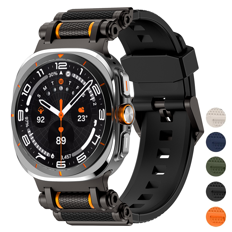 Silicone Band Replacement - Bracelet de sport en caoutchouc pour