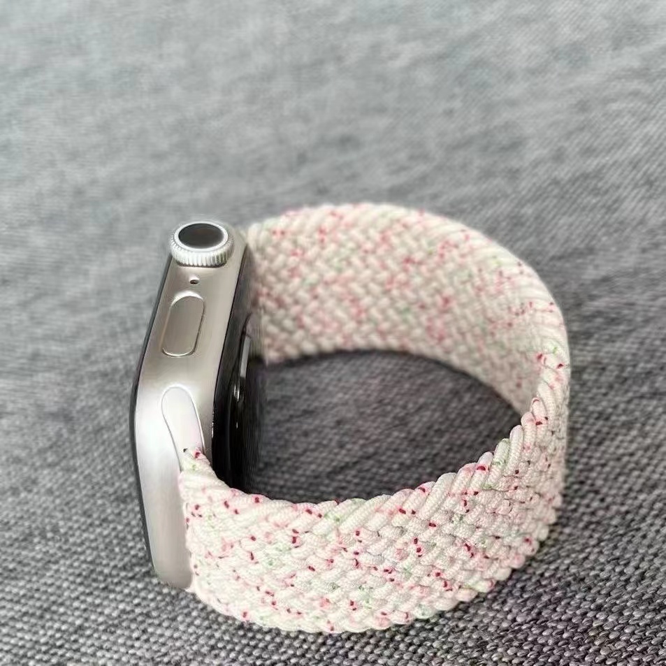 Solo Loop Strap - Bracelets élastiques tressés pour Apple Watch,