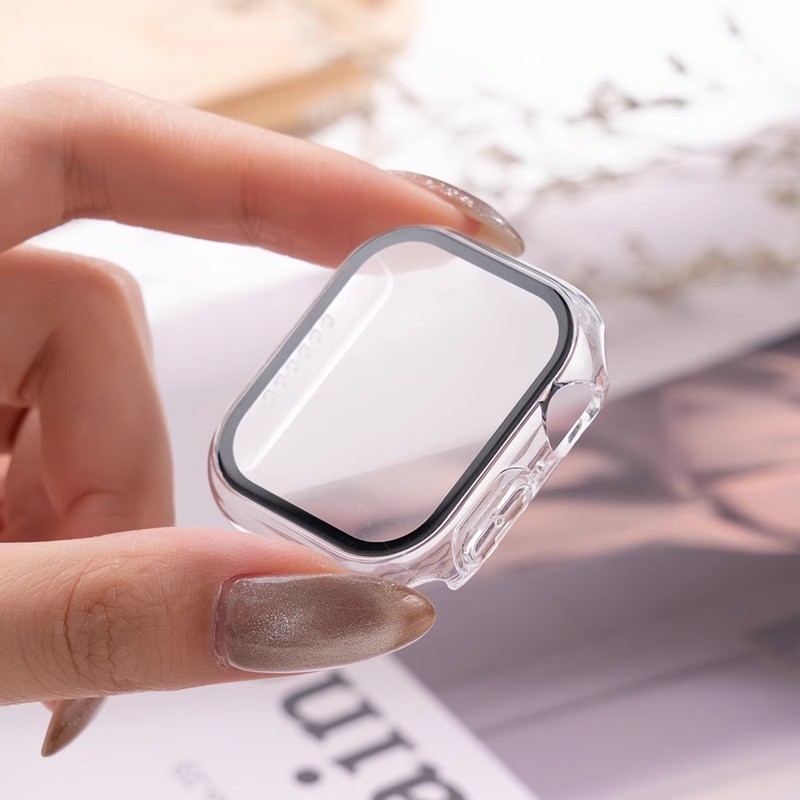 Smartwatch Watch Accessories For Women - Paquet de 3 verre + couvercle