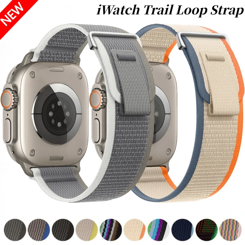 Solo Loop Strap - Bracelet à boucle Trail pour Apple