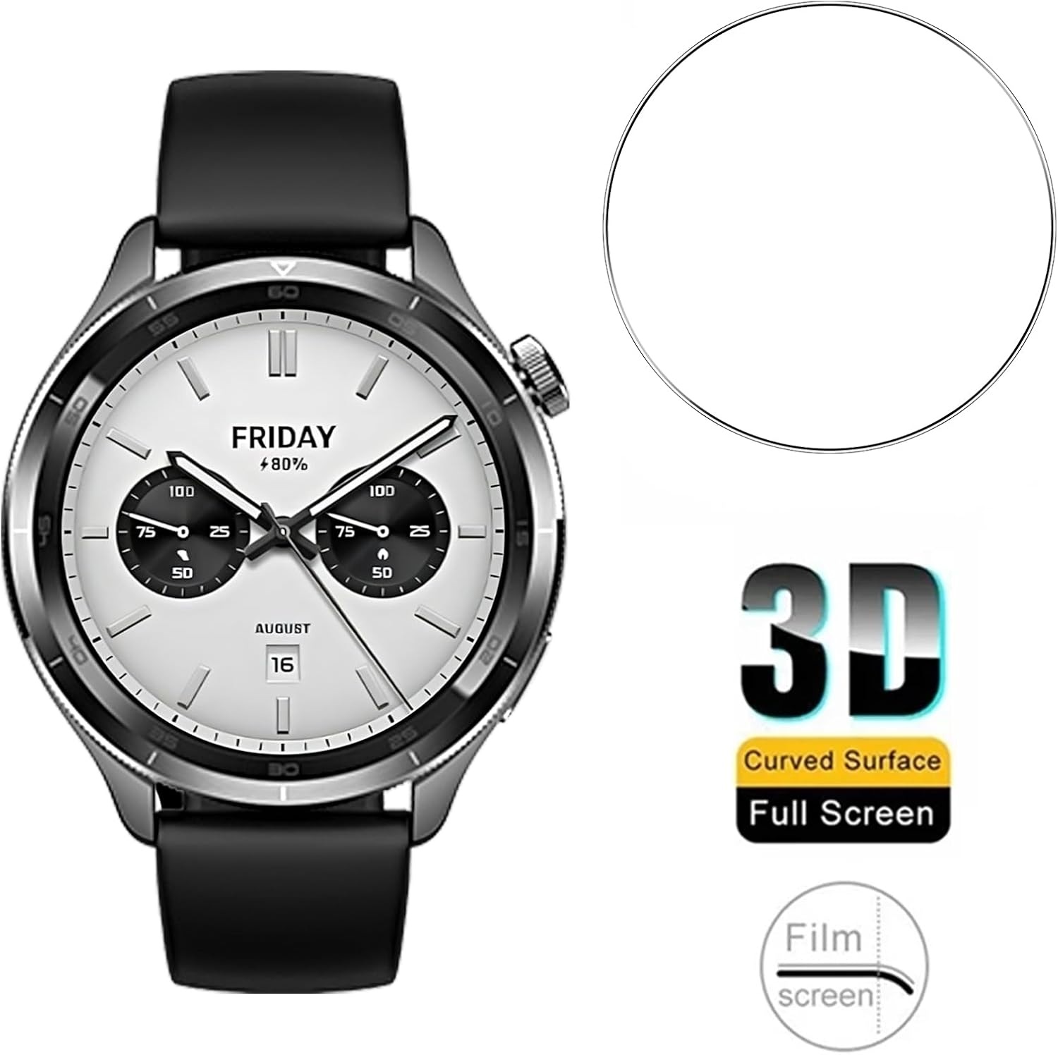 Protecteur d'écran pour montre - Xiaomi Smartwatch S4 Accessories avis et prix