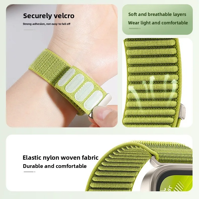 Bracelet en nylon respirant po - Samsung Smartwatch Ultra Accessories avis et prix