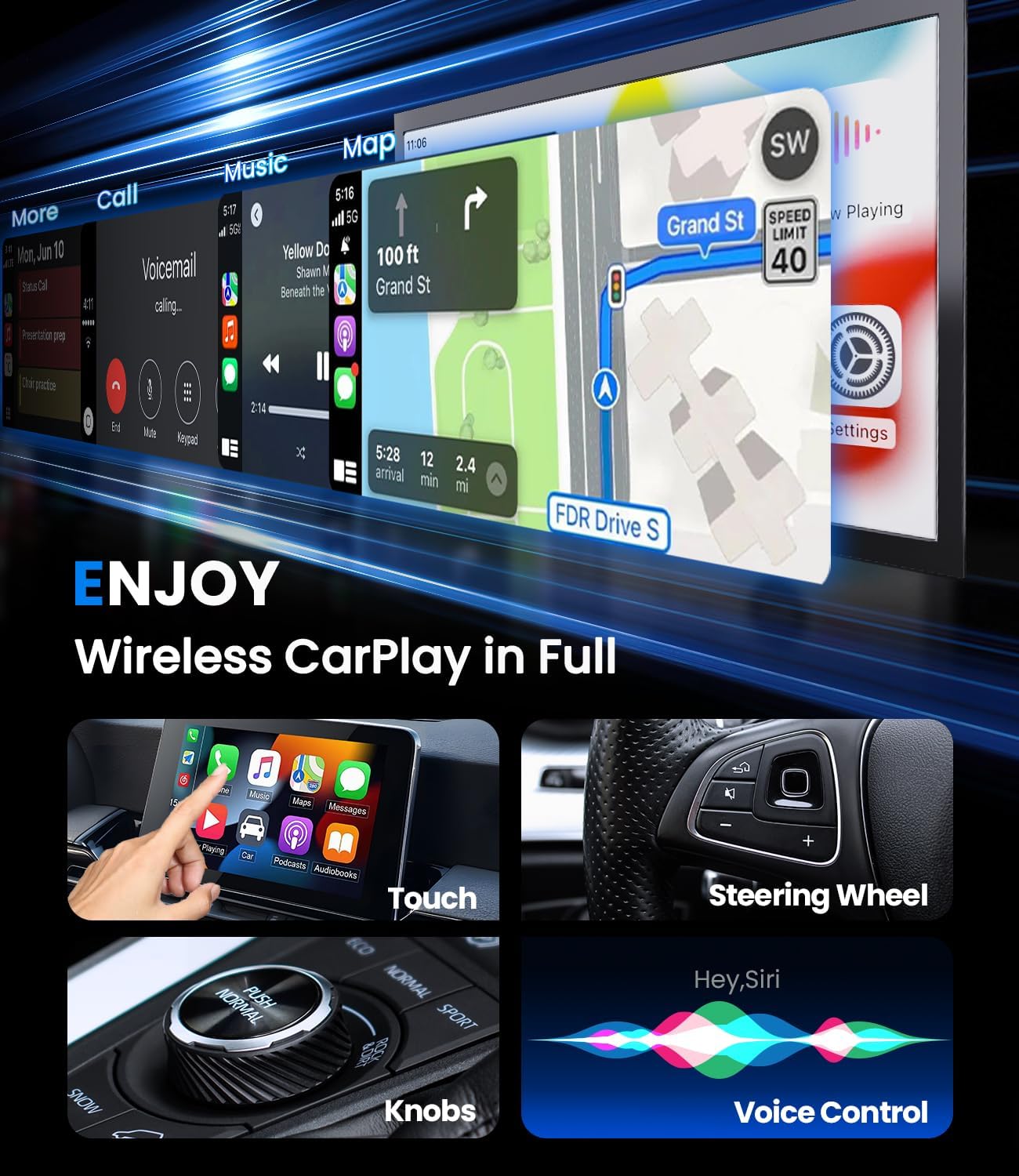 Adaptateur CarPlay Android Aut - Smartwatch Universal avis et prix