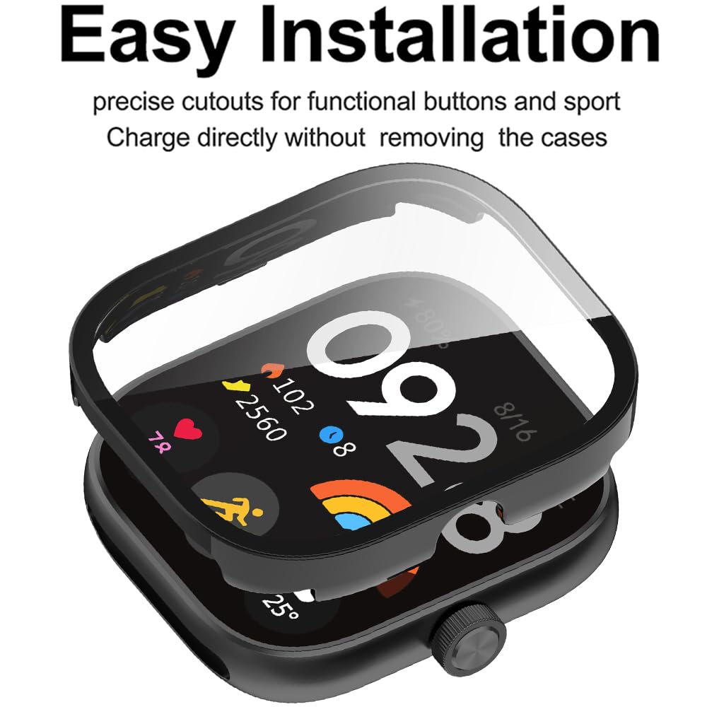 Verre trempé + étui pour Xiaom - Smartwatch Watch Accessories For Women avis et prix