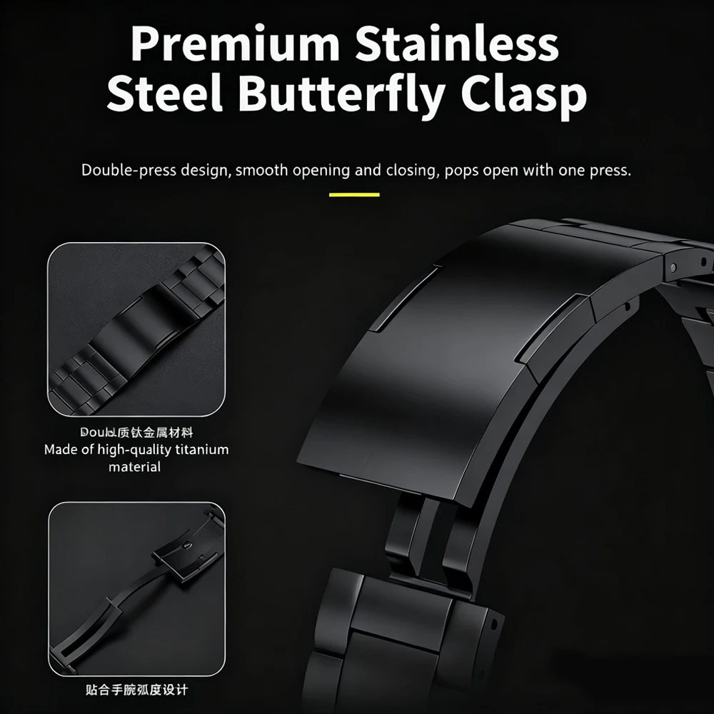Bracelet en titane à dégagemen - Xiaomi Smartwatch S4 Accessories avis et prix