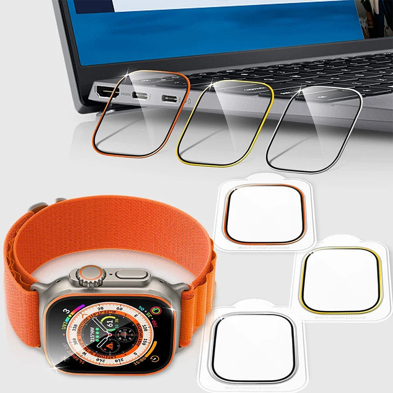 Verre trempé pour Apple Watch  - Smartwatch Watch Accessories For Women avis et prix