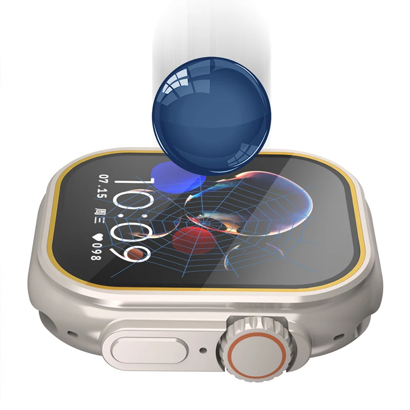 Verre trempé pour Apple Watch  - Smartwatch Watch Accessories For Women avis et prix