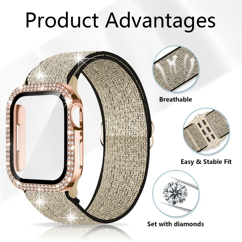 Bracelet + étui pour Apple Wat - Smartwatch Band Accessories avis et prix