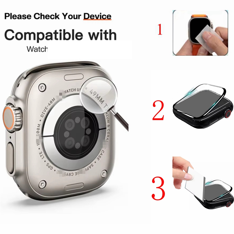 3 protections d'écran + 1 coqu - Smartwatch Band Accessories avis et prix