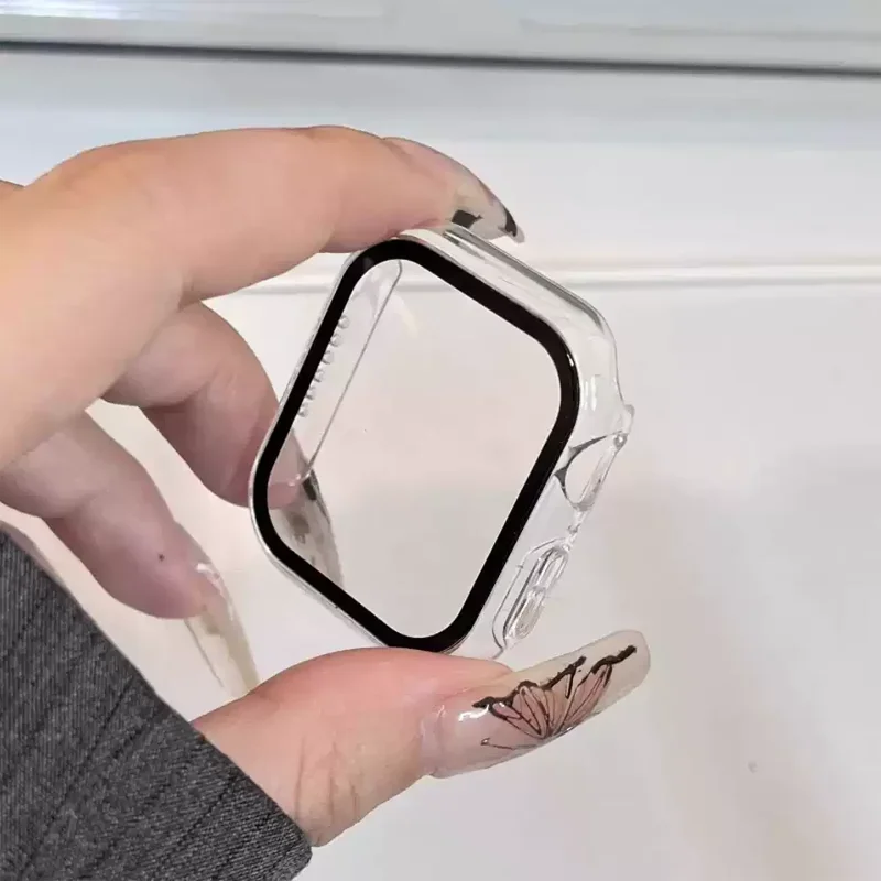 Verre + étui pour Apple Watch  - Smartwatch Band Accessories avis et prix
