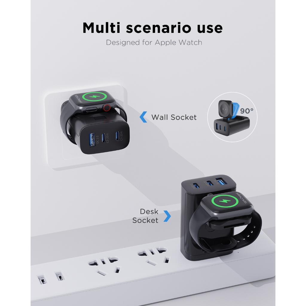 Oatsbasf-Adaptateur de chargeu - Wireless Charger Watch avis et prix
