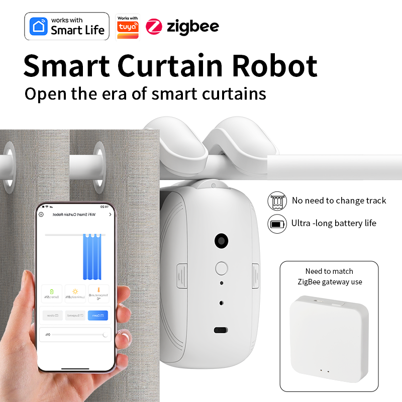 Zigbee – pilote de rideau inte - Smart Accessories avis et prix