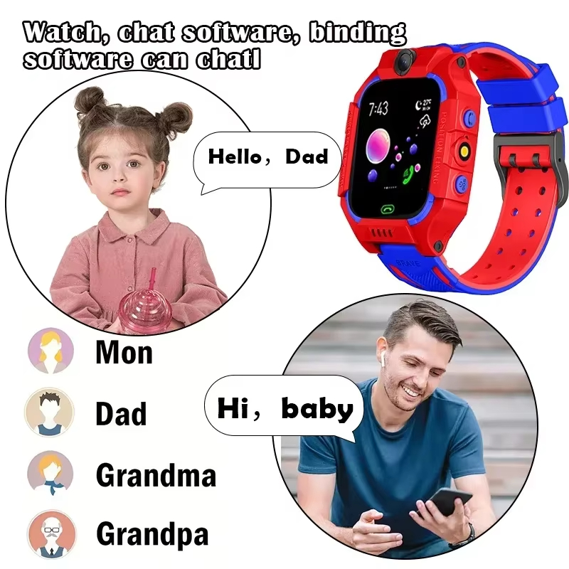 Montre intelligente pour enfan - Android Smartwatch Accessories avis et prix