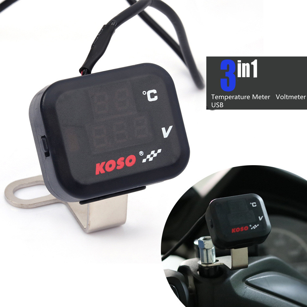 Voltmètre universel pour moto  - Smartwatch Universal avis et prix
