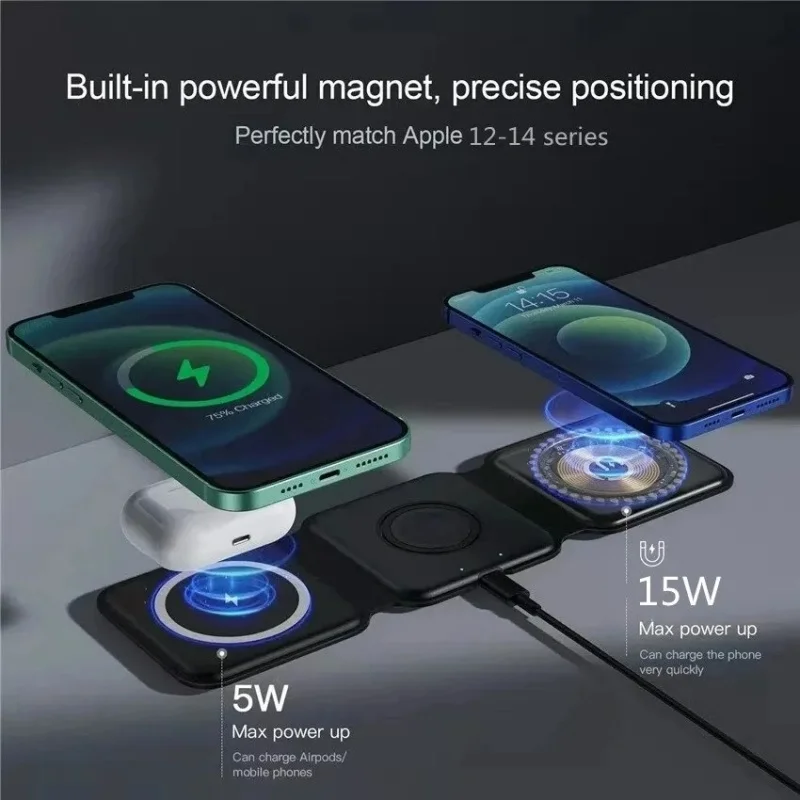 Chargeur sans fil magnétique p - Watch Charging Dock avis et prix