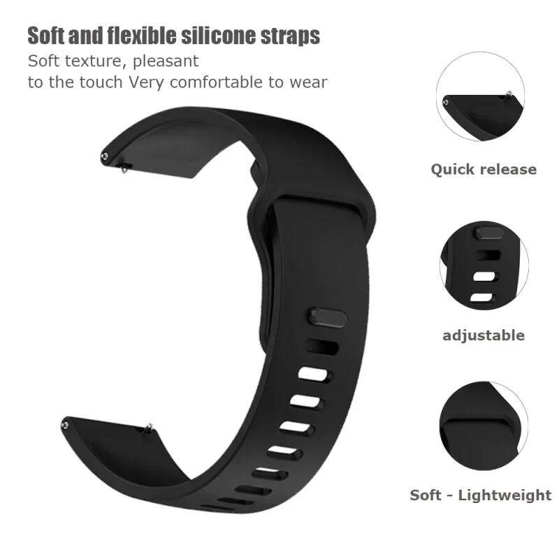 Bracelet de remplacement en Si - Xiaomi Smartwatch S3 Accessories avis et prix